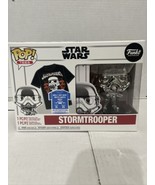Star Wars Stormtrooper Funko Pop #296 and T-Shirt Size L. FAST SHIP! - £25.64 GBP