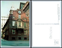 Massachusetts Postcard - Boston, Old State House H7 - £2.32 GBP