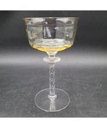Vintage Tiffin-Franciscan Mandarin Yellow Champagne Optic Panel No Etch ... - $461.55 MXN