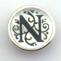 Kameleon Letter N Mother of Pearl Jewelpop Jewel Pop Kjp014mpi, New - $21.84