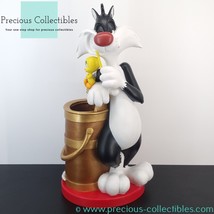 Extremely rare! Vintage Tweety and Sylvester umbrella stand. Looney Tunes. - $2,195.00