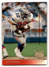 1993 SP #169 Leonard Russell    New England Patriots Football Cards NM  ID:64737 - $1.87