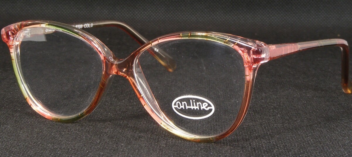 Lunettes Transparentes Filles Rose-Pink / Vert UNIQUE 45-16-125mm - $49.49
