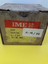 IME AQM96 0-1mA 0-10bar single phase Analogue Ammeter New - $432.33