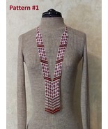 Bead loom patterns Split-Loom Necklace Gerdan, Beading Loom Stitch, PDF ... - $15.00