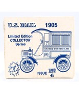Vtg Mail Delivery Truck No 4 ERTL Die Cast Coin Bank Car 1905 #7641 Rare... - $30.00