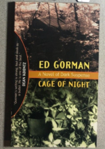 CAGE OF NIGHT by Ed Gorman (1996) White Wolf paperback 1st - £11.63 GBP