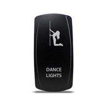 CH4x4 Rocker Switch Dance Lights Symbol -  Red LED - £13.15 GBP