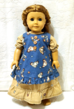 2-Piece Colonial-Style DRESS &amp; PINAFORE - Clothes for 18&quot; Dolls ~ Ragdol... - £10.11 GBP