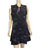 Black &amp; Gray Camouflage Print Sleeveless High Neck Dress Size XXL - €24,45 EUR