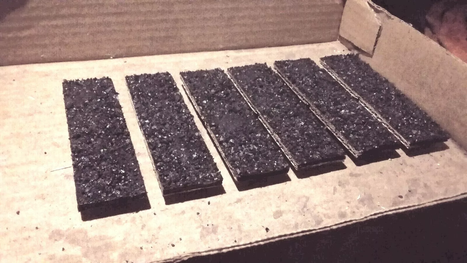 HO scale coal loads for Accurail 55 ton twin bay hoppers - Handmade Set ... - $6.00