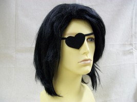 Small Black Heart Eye patch Knave Hearts Stayne Alice Wonderland Pirate ... - $12.42 CAD