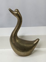 Brass Swan Figure 4 Inch - $10.95