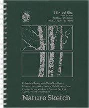 Pentalic Nature Sketch Pad, 11-Inch By 8-1/2-Inch - £28.53 GBP