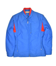 Vintage Bodner Ski Jacket Womens M Blue Full Zip Snow Antigliss 90s Retro - £31.70 GBP