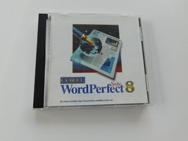 Corel WordPerfect Suite 8 With Serial Number - £22.54 GBP