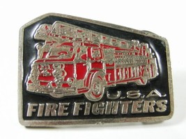 U.S.A. Firefighters Belt Buckle Unbranded 73015 - $24.74