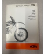 2012 KTM 125 SX 150 250 300 XC Eu / USA Service Shop Réparation Manuel 3... - $1,283.52 MXN