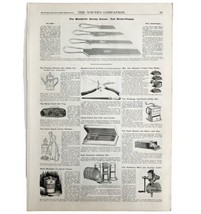 Wonderful Christy Knives 1894 Victorian Advertisement Kitchen Accessorie... - $29.99