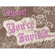 Sweet Sixteen Party Invitations with Envelopes Birthday Supplies 16 Per ... - $60.84 MXN