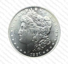 1891 S Morgan Silver Dollar Commemorative COPY coin - £11.80 GBP