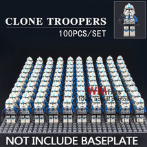 100pcs/set Clone Troopers Star Wars Mini Figures Building Blocks  - £110.16 GBP