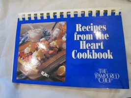 Vintage The Pampered Chef Recipes from the Heart Cookbook Spiral Bound Brand New - £8.00 GBP