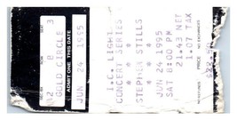 Stephen Stills Concert Ticket Stub June 24 1995 Pittsburgh Pennsylvania - £19.41 GBP