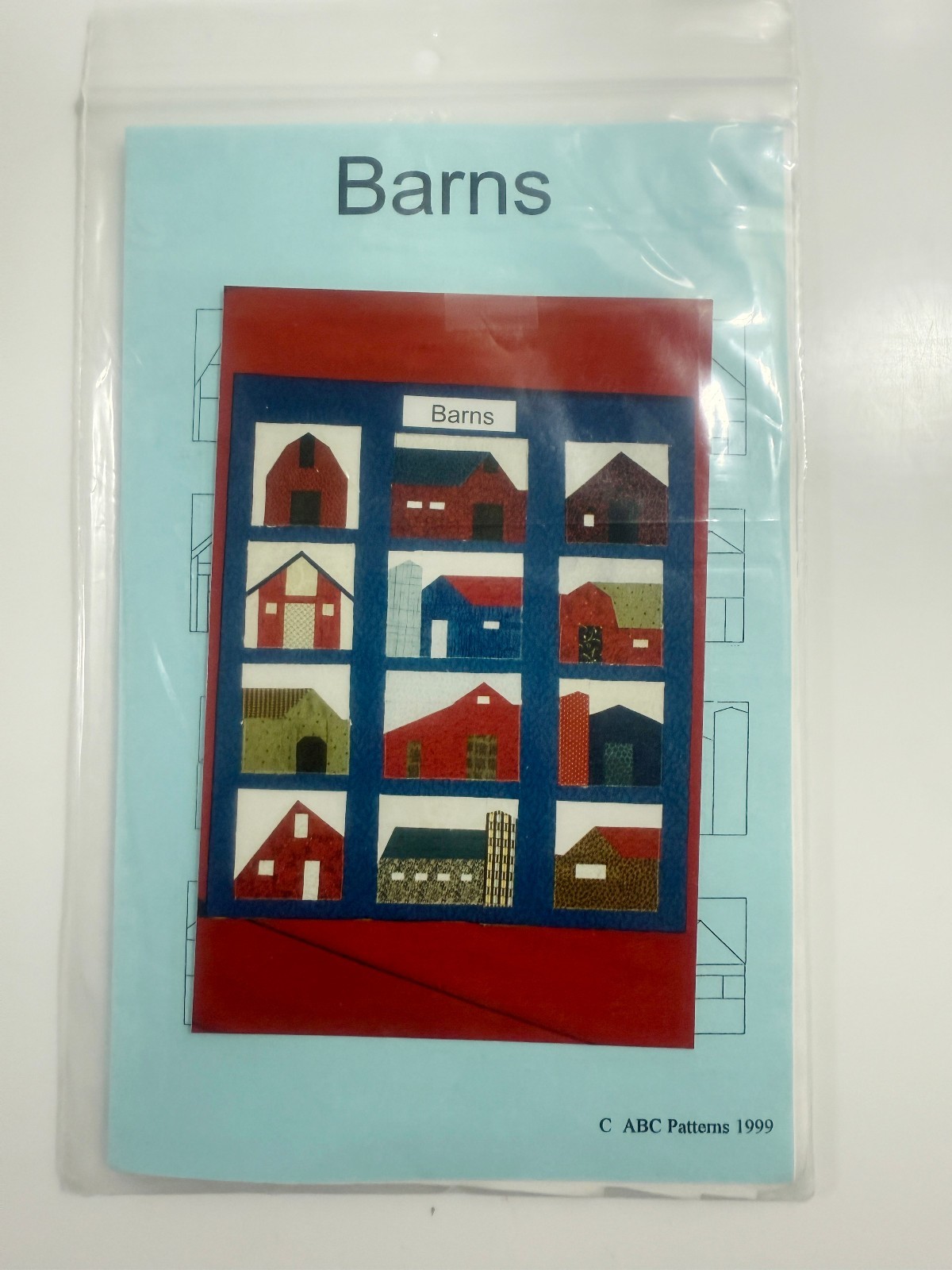 Barns Pattern by ABC Patterns - $4.94