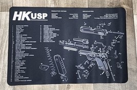 Heckler &amp; Koch HK USP Gun Cleaning Mat 17&quot;x11&quot; - £12.36 GBP