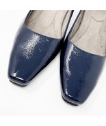 A2 by Aerosoles Womens Navy Blue Shiney Vegan Patent Leather Pump, Size 7.5 - $403.76 MXN