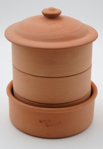 Hawo&#39;s Tonkeimer Clay Sprouting Pot with 3 Dishes, Sprouter for Grain an... - £59.32 GBP