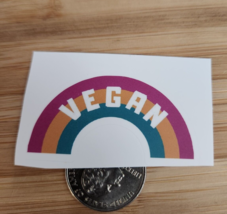 ️VEGAN STICKER Fitness Sticker Weight lifting Sticker Gym Exercise ️ - £1.39 GBP