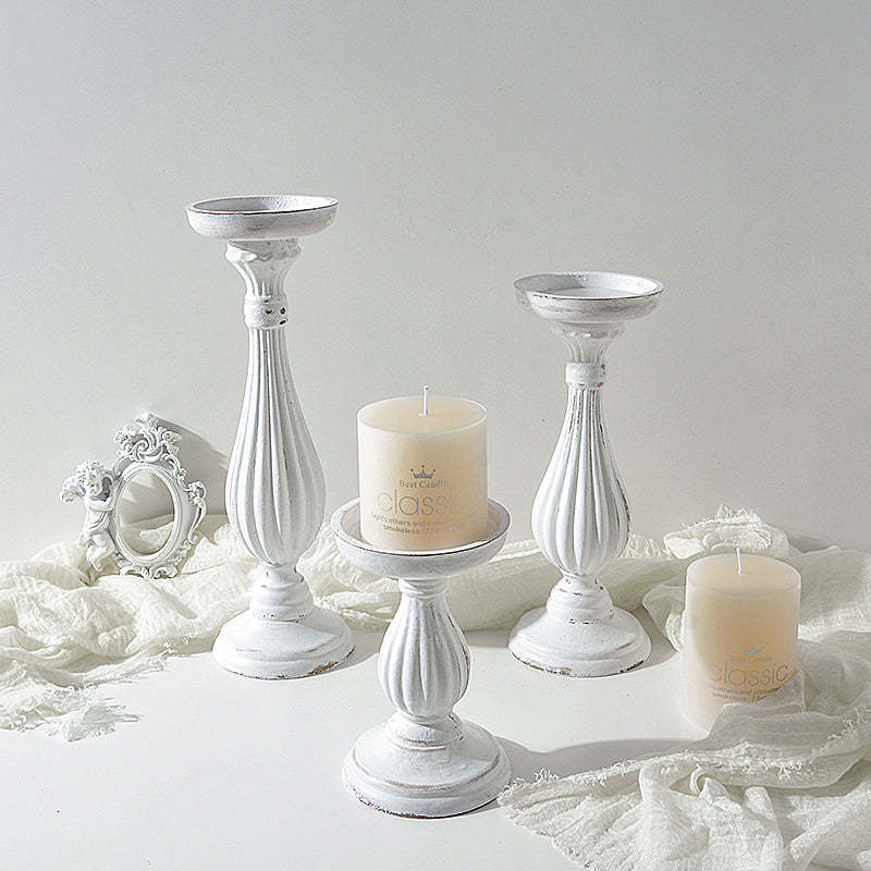 Candle Light Candle Holder Wooden Ornaments Item image 2