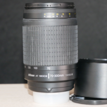 Nikon AF Nikkor 70-300mm 1:4-5.6 G Zoom Telephoto Lens *GOOD/TESTED* - £55.28 GBP