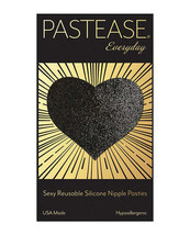 Pastease Reusable Liquid Heart - Black O/S - $24.08