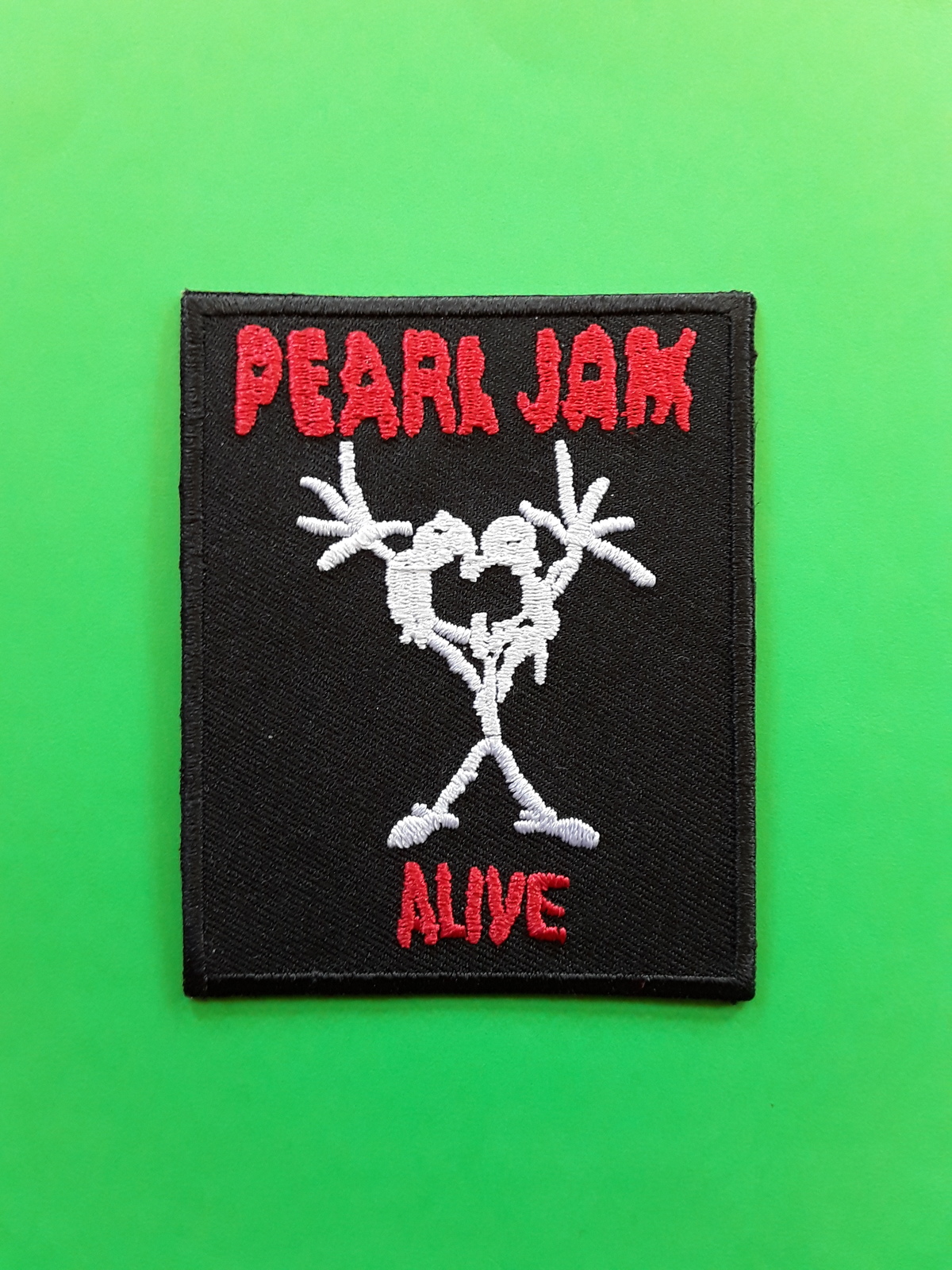 PEARL JAM AMERICAN HEAVY ROCK METAL POP MUSIC BAND EMBROIDERED PATCH
