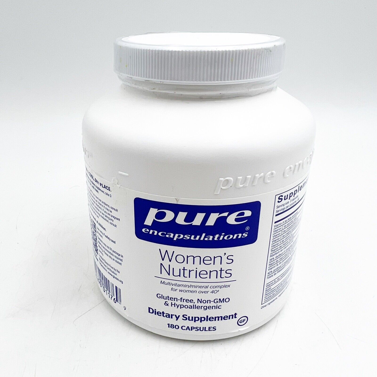 Pure Encapsulations Women's Nutrients 180 Vcaps - for Women Over 40 Exp 10/24 - $89.99