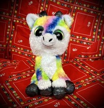 2018 Lumo Stars Renee Reindeer Rainbow Plush Stuffed Animal Toy 7” Chris... - $6.89