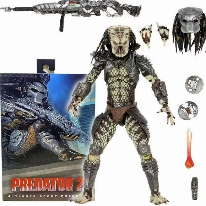 Neca 7-inch Alien Vs. Predator Handmade Contract Model Alien Movable Doll Toy - £45.86 GBP+