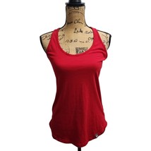 New Era Red Racerback Athletic Tank Top Performance Workout Gym Basic La... - $8.81