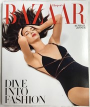 Harper&#39;s Bazaar Magazine June / July 2016 New Ship Free Cover Kendall Jenner - £23.25 GBP