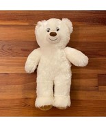 Build-A-Bear Lil Cub Pudding Teddy Bear White Plush Stuffed Animal Recor... - £7.08 GBP
