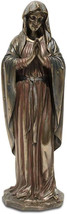 Lady Mother Mary Praying (Cold Cast Bronze &amp; Resin statue 30cm / 11.8inches) NEW - £93.65 GBP