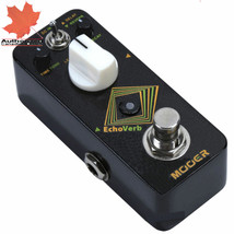 Mooer EchoVerb Digital Delay and Reverb Guitar Effects Pedal True Bupass New - £44.64 GBP