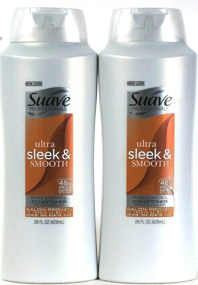 (2 Ct) Suave Professional Ultra Sleek Smooth Frizz Control Conditioner 28 Oz - $22.76