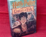 1st Edition 1st Printing HARRY POTTER And The Hoblet of Fire HC with DJ ... - $98.95