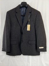 Michael Kors Charcoal Gray Sport Coat Men&#39;s Size 40 Blazer 100% Camel Hair NWT - £53.53 GBP