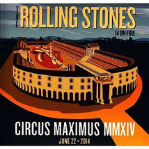 Rolling Stones Live at Circus Maximus in Rome on 6/22/14  (2 CD set) Rare  - £19.98 GBP