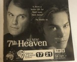 7th Heaven Tv Guide Print Ad Stephen Collins TPA11 - £4.72 GBP